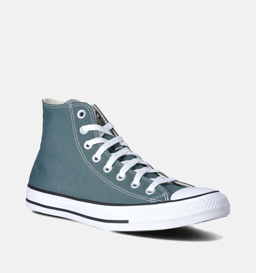 Converse Chuck Taylor All Star High Baskets montantes en Vert pour hommes (356937) - pour semelles orthopédiques