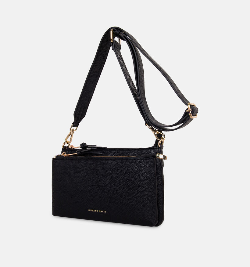 Laurent David Zwarte Crossbodytas voor dames (381525)