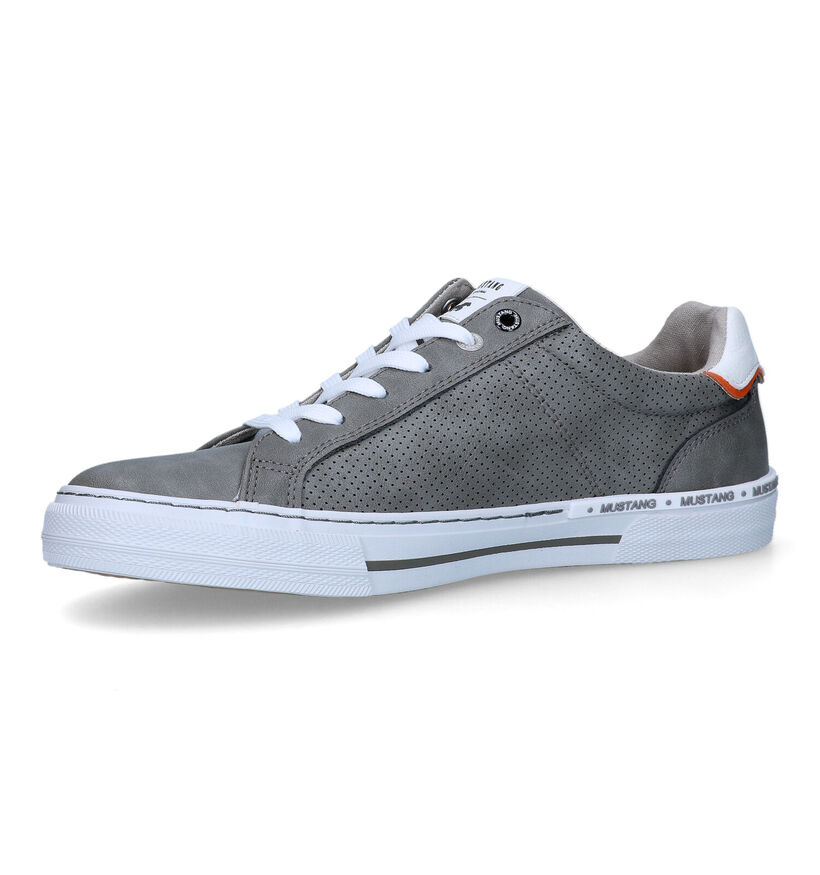 Mustang Chaussures à lacets en Gris pour hommes (323396)