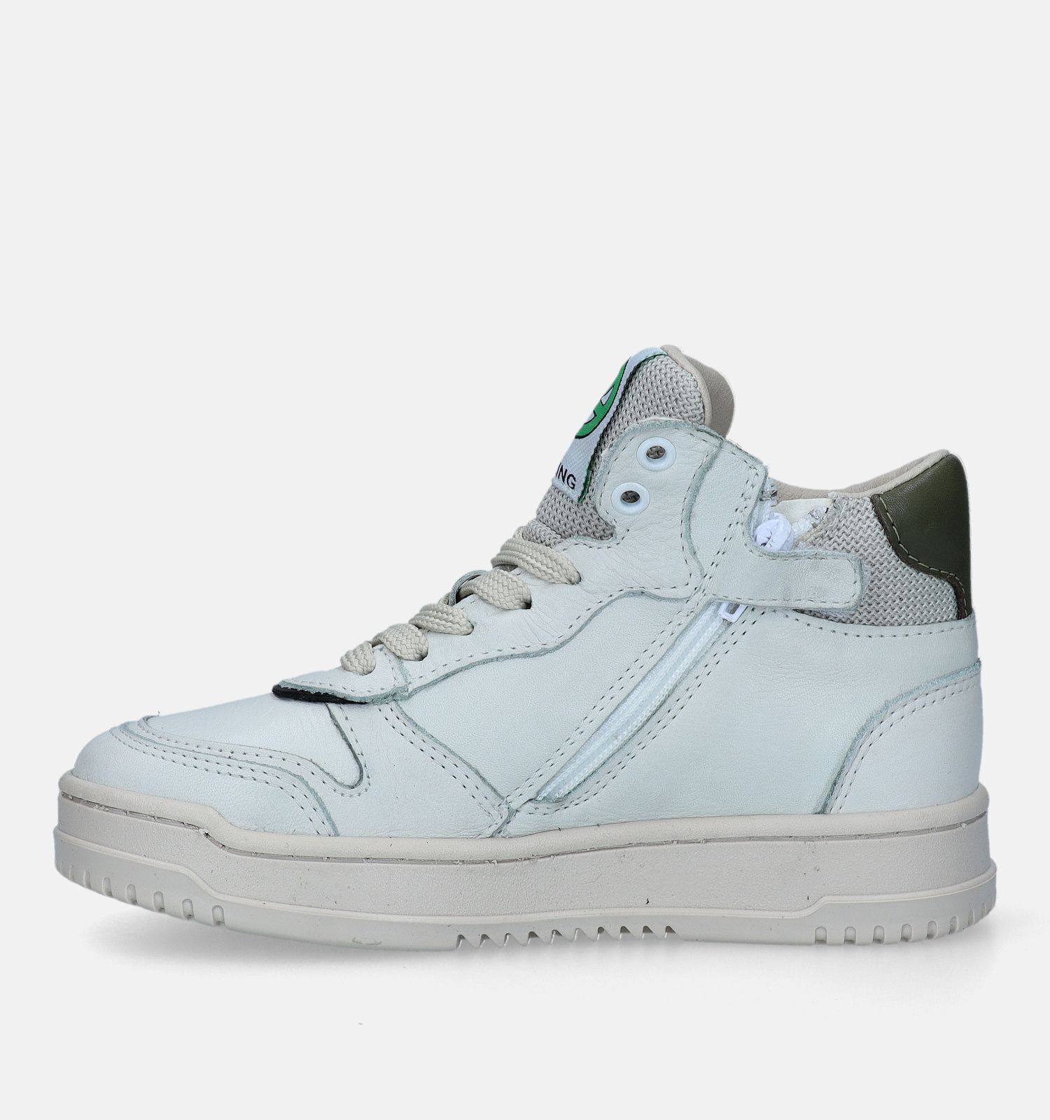 Witte hoge schoenen shop