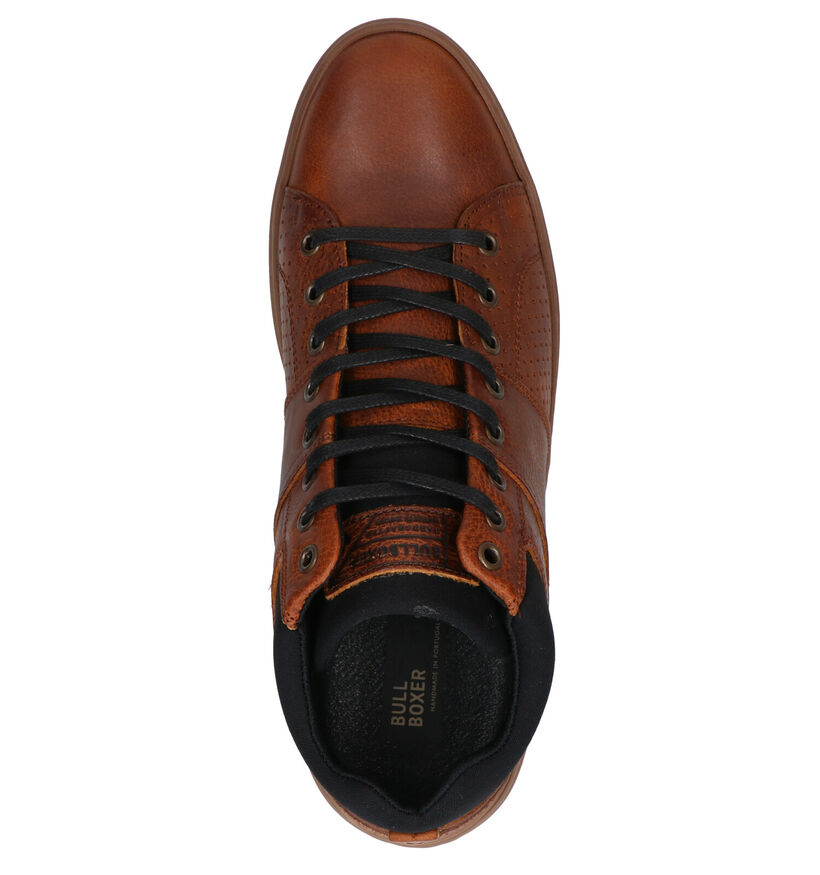 Bullboxer Chaussures hautes en Cognac en cuir (276952)