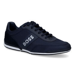 Hugo Boss Saturn Low Chaussures à lacets en Bleu