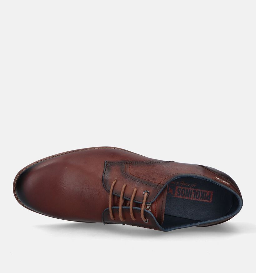 Pikolinos Leon Cognac Veterschoenen voor heren (329631)