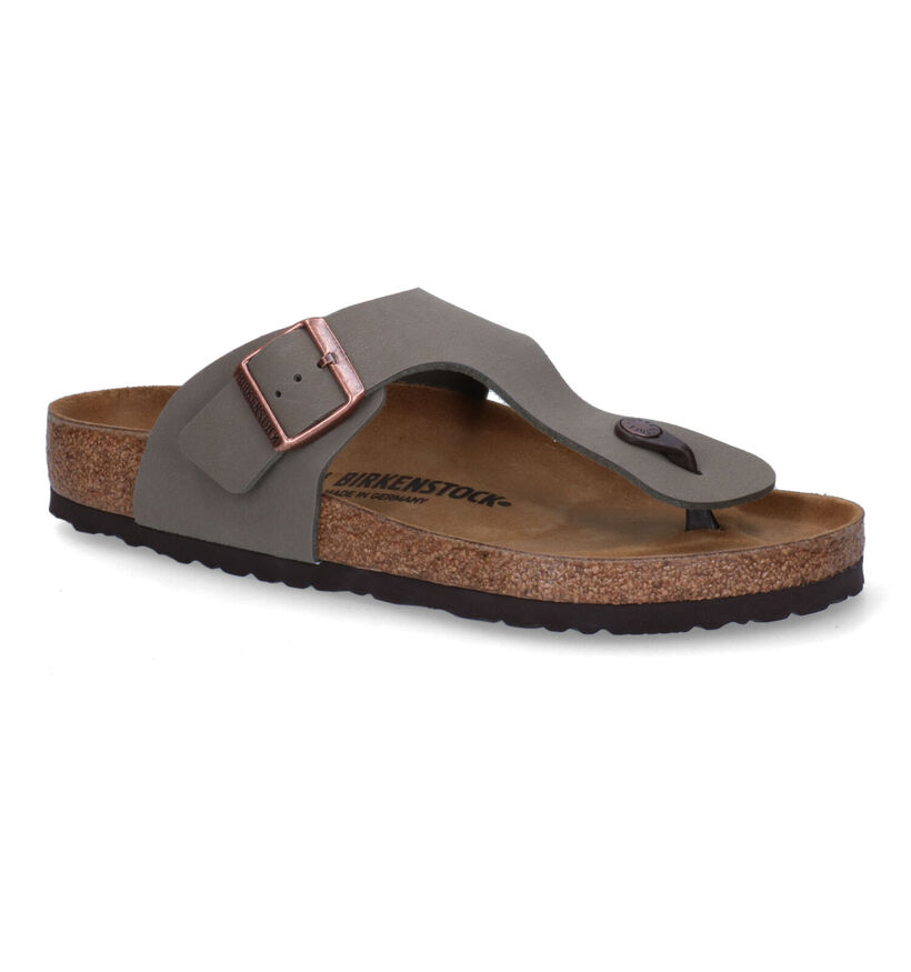 Birkenstock Ramses Zwarte Teenslippers voor heren (322799)