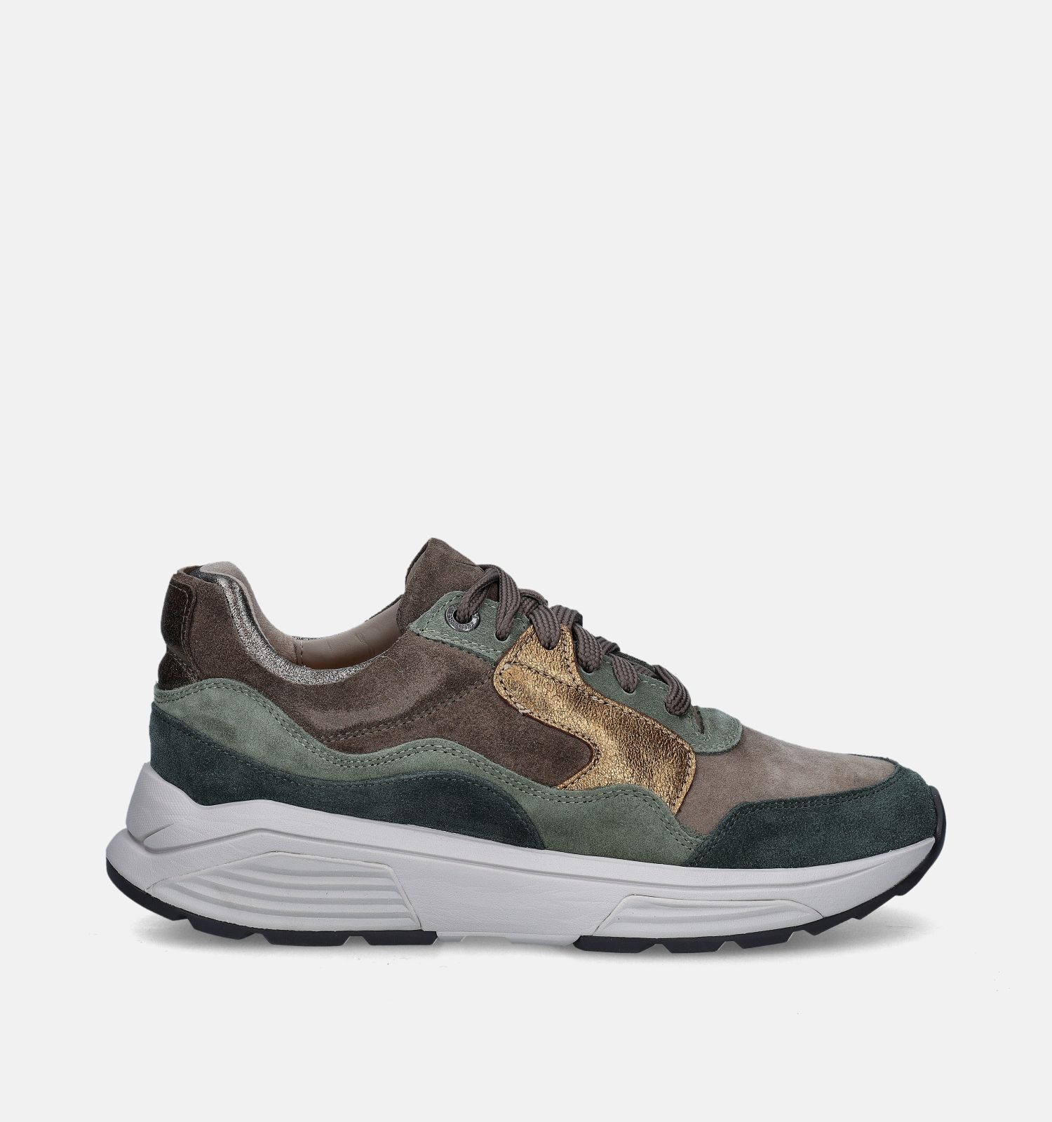 Xsensible Golden Gate Lady Kaki Sneakers Dames Sneakers Lage schoenen Online op TORFS.BE