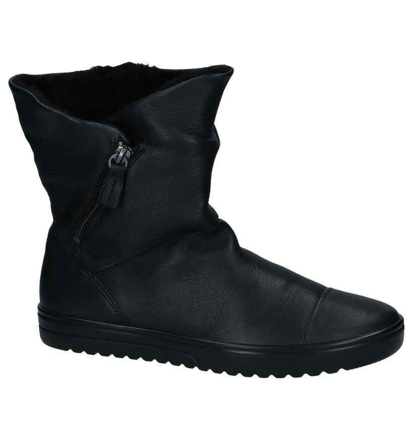 Ecco Bottes basses en Noir en cuir (235915)