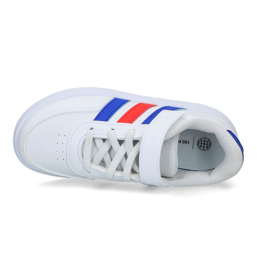 adidas Breaknet Witte Sneakers voor meisjes, jongens (318946) - geschikt voor steunzolen