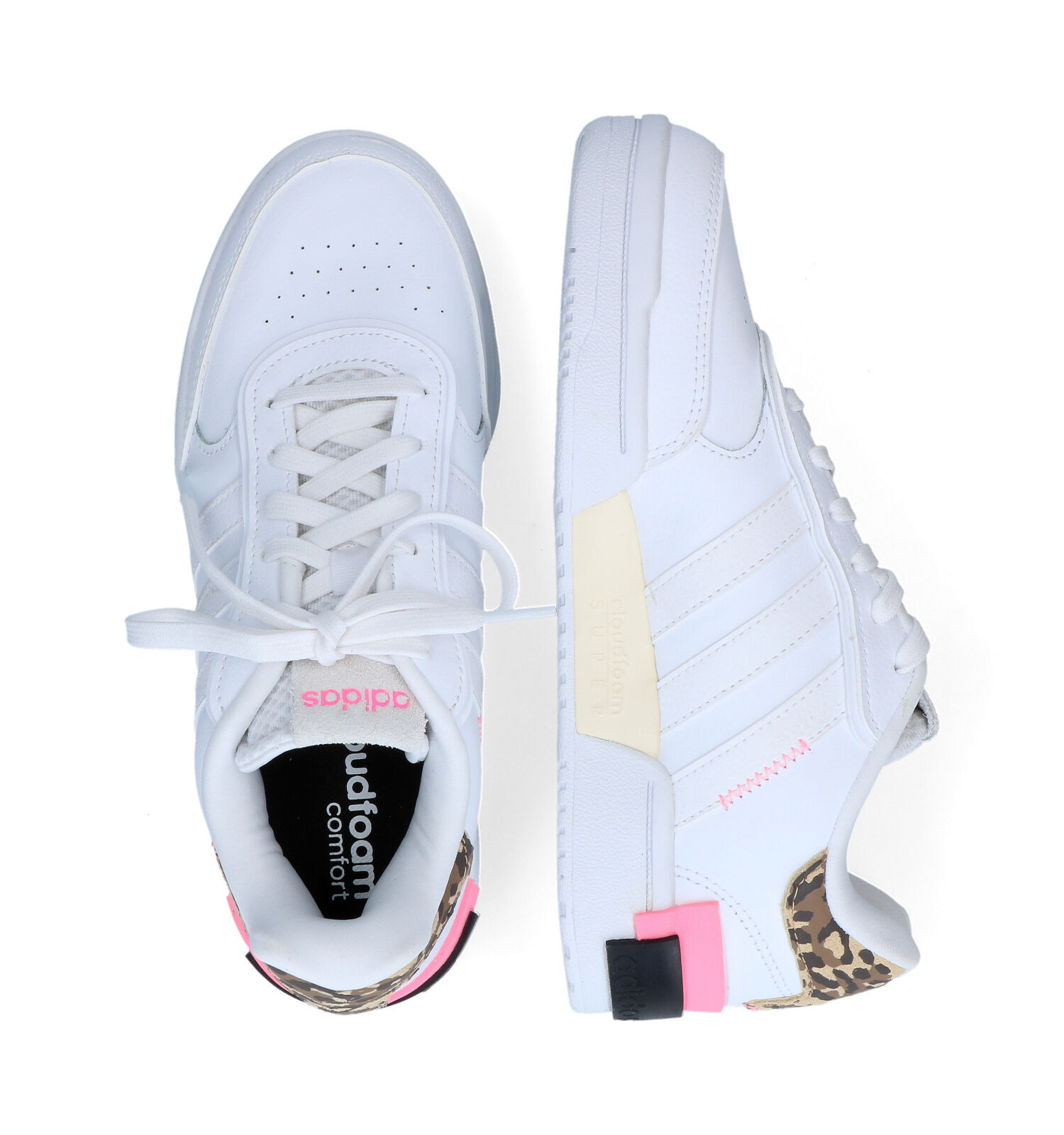 Witte sneakers dames adidas on sale