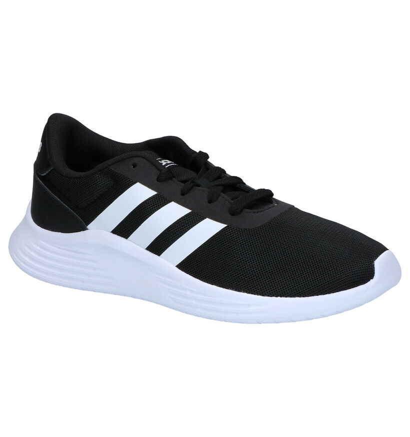 adidas Lite Racer Baskets en Noir pour femmes (290844) - pour semelles orthopédiques