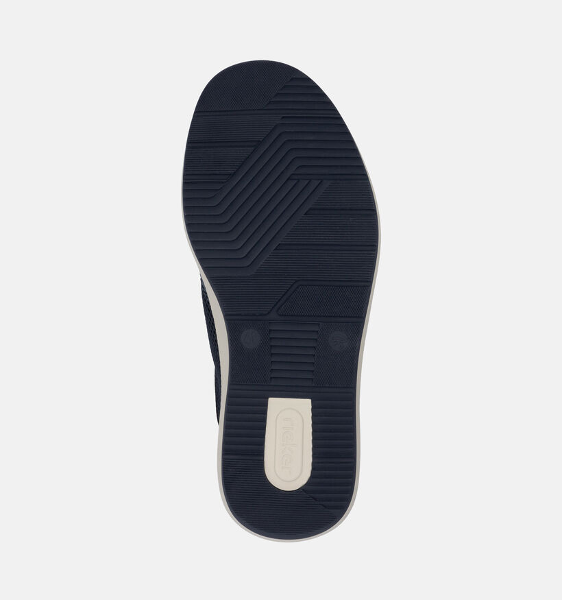 Rieker Chaussures à lacets en Bleu pour hommes (351315) - pour semelles orthopédiques