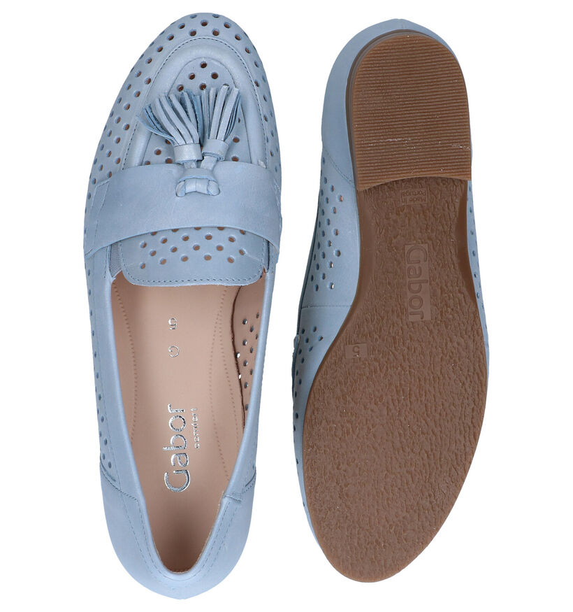 Comfort Loafers en Blanc en cuir (287752)