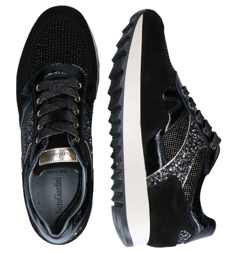 NeroGiardini Baskets casual en Noir en daim (296624)