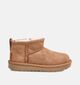 UGG Classic Ultra Mini Bottes d'hiver en Cognac pour filles (377996)