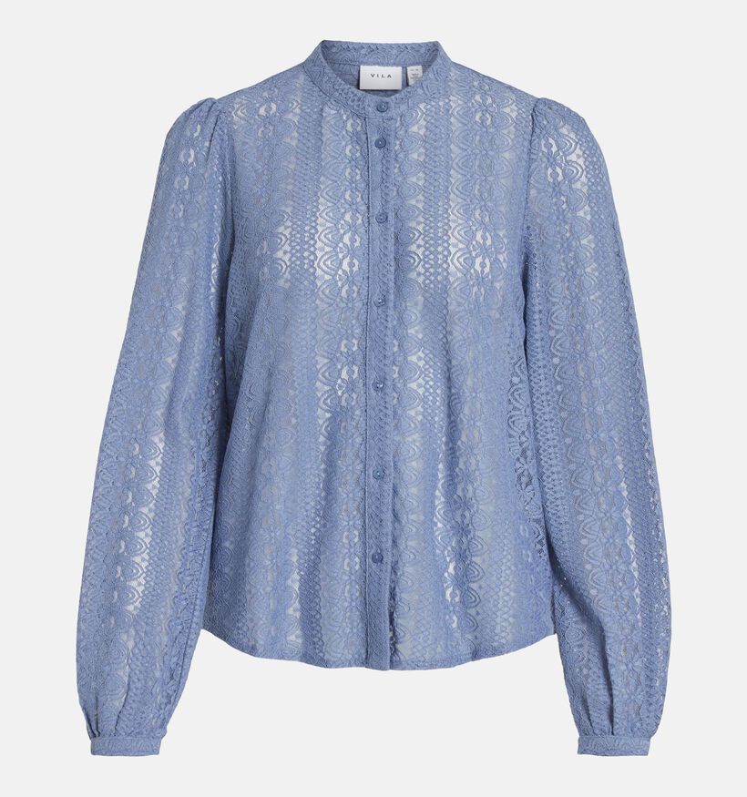 Vila Chikka Beige Kanten Blouse voor dames (344259)