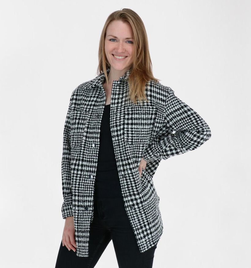 Vila Ceyla Zwart/Witte Vest (291102)