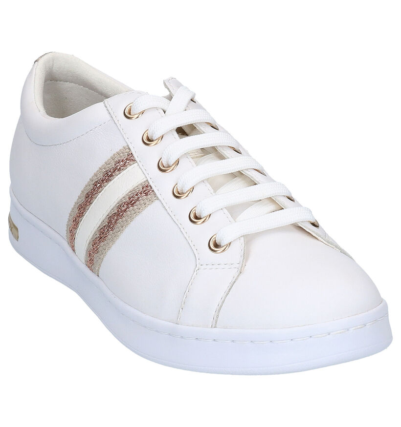 Geox Jaysen Chaussures à Lacets en Blanc en textile (285581)