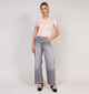 Pieces Silke L30 Grijze Jeansbroek voor dames (361161)