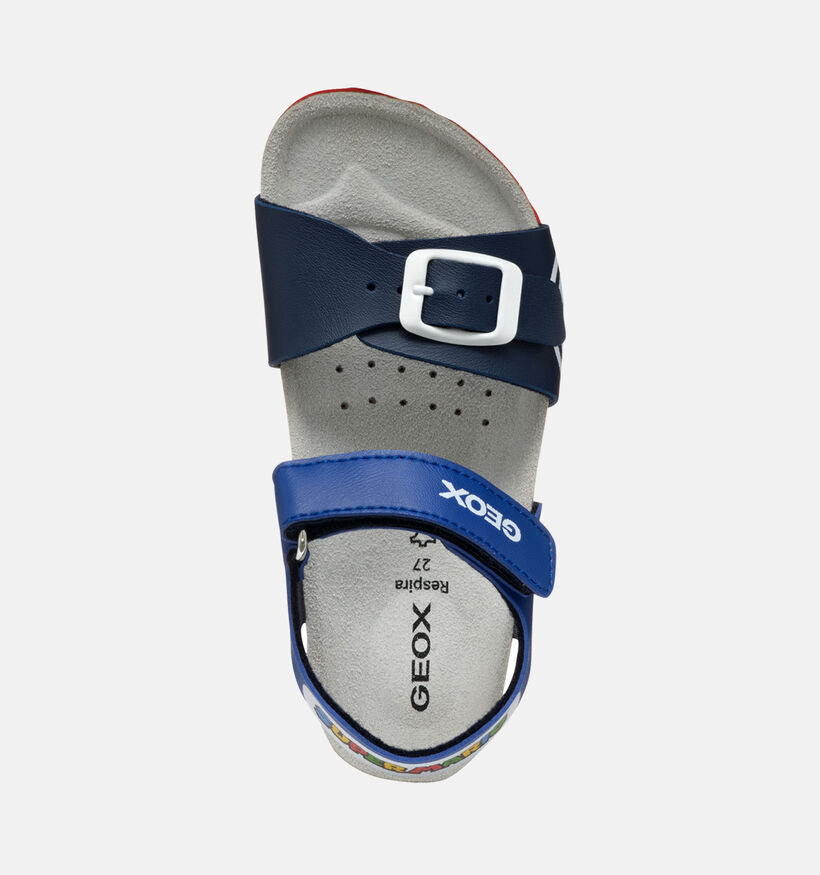 Geox Ghita Super Mario Sandales en Bleu pour garçons (356389)