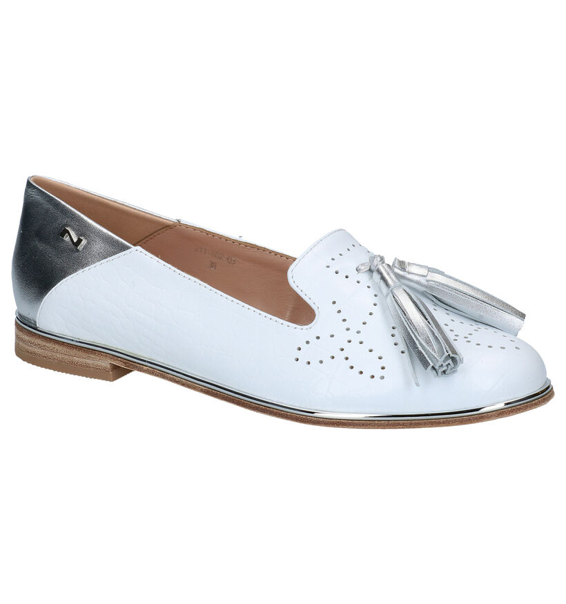 Nathan-Baume Witte Loafers in leer (290020)