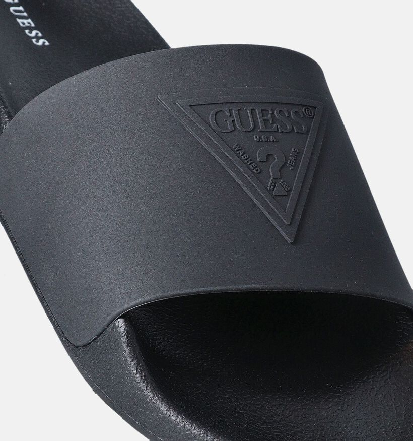 Guess Tokyot Zwarte Badslippers voor heren (354077)