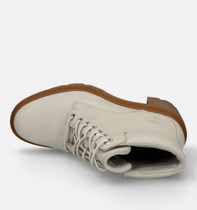 Timberland Allington Heights 6IN Bottillons en Taupe pour femmes (346053) - pour semelles orthopédiques