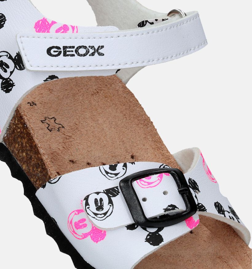 Geox Adriel Micky Mouse Witte Sandalen voor meisjes (339637)