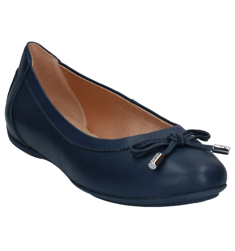 Geox Charlene Ballerines en Bleu en simili cuir (285654)