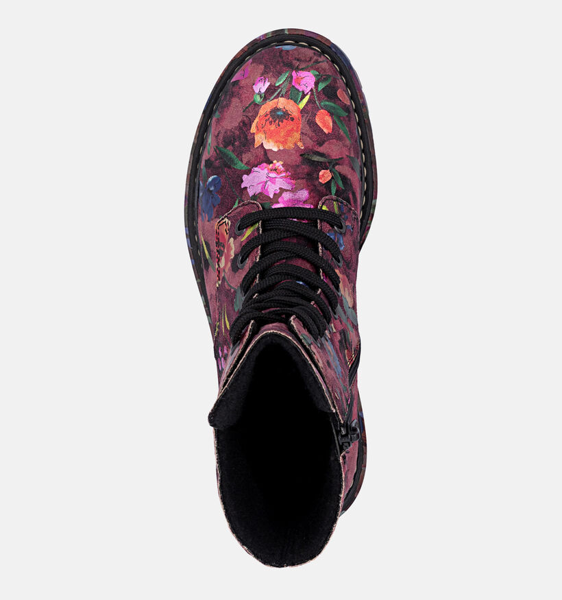 Rieker Antistress Boots &agrave; lacets en Violet/Multi pour femmes (379964)