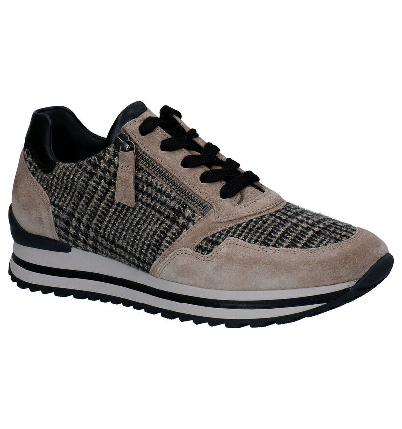 Gabor OptiFit Chaussures à lacets en Gris en textile (297379)