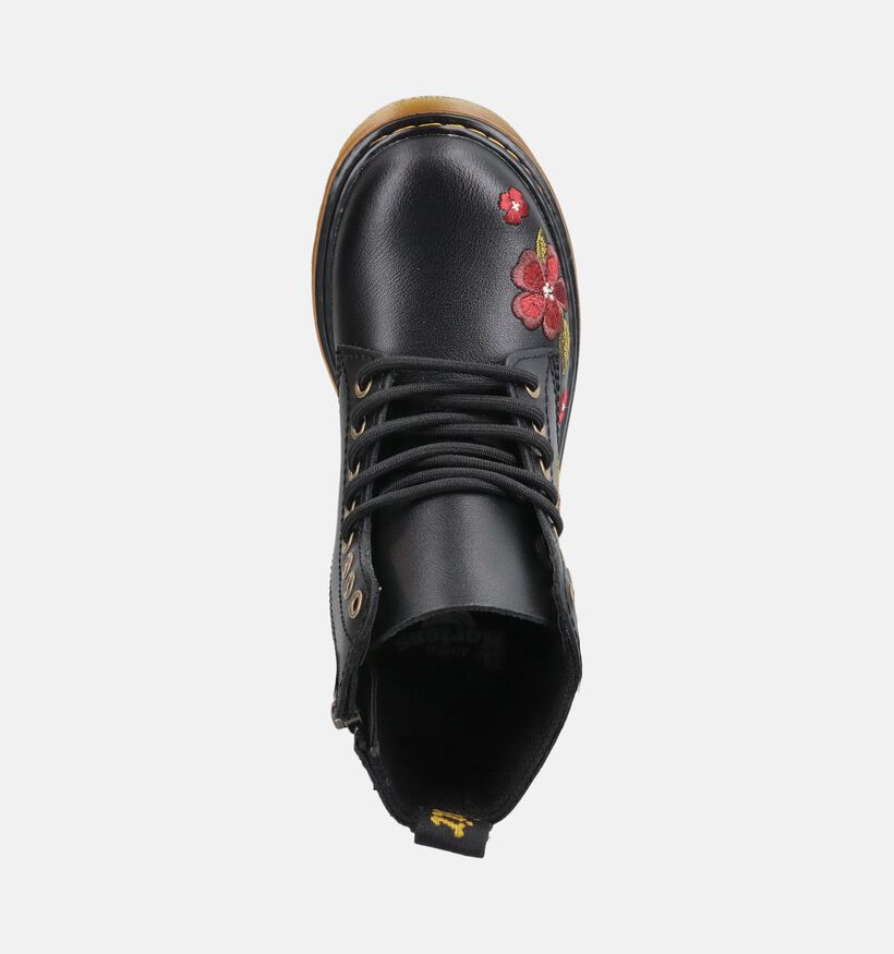 Dr. Martens 1460 Boots &agrave; lacets en Noir pour filles (376019)
