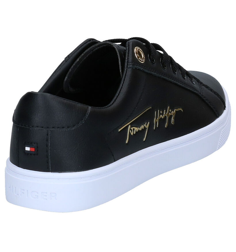 Tommy Hilfiger Signature Cupsole Chaussures à lacets en Blanc en cuir (285403)
