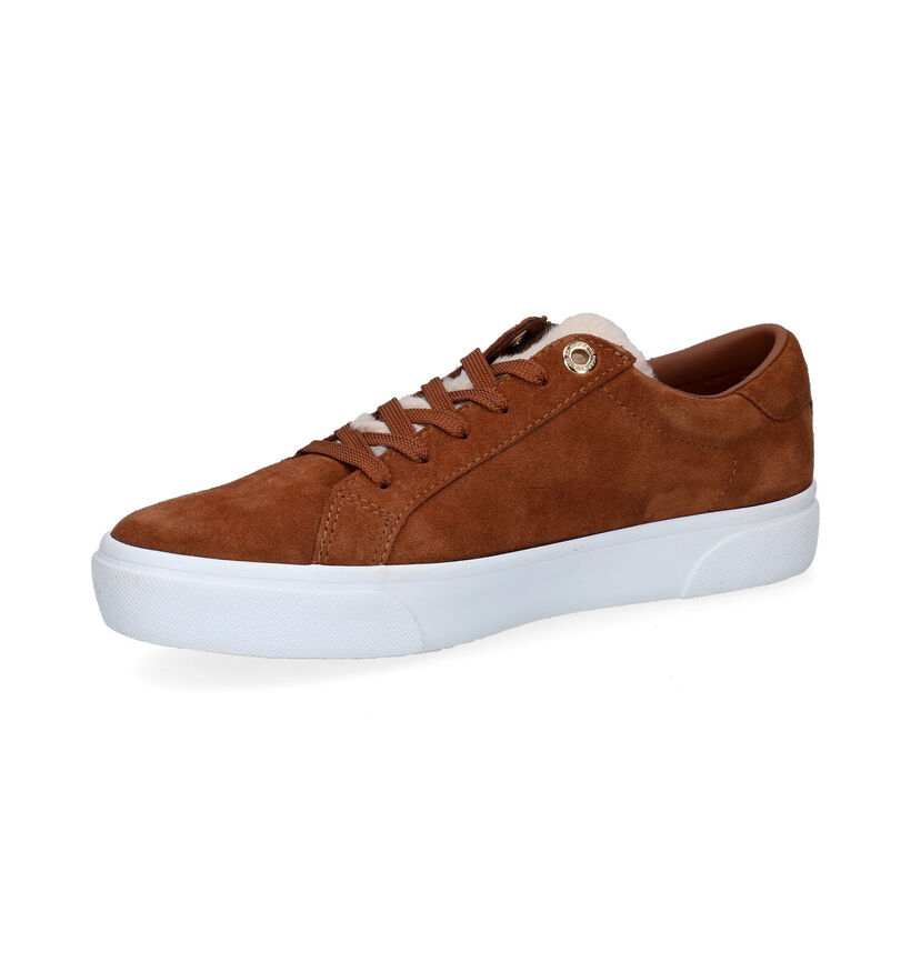 Tommy Hilfiger Cognac Veterschoenen voor dames (295232)