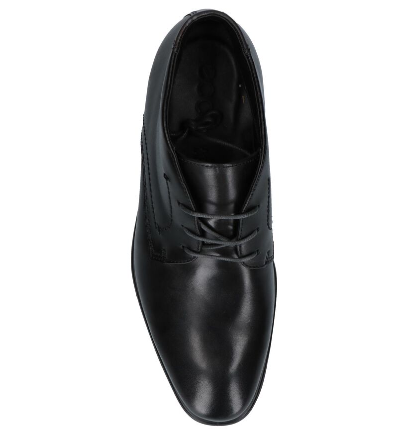 ECCO Chaussures hautes en Noir en cuir (235758)