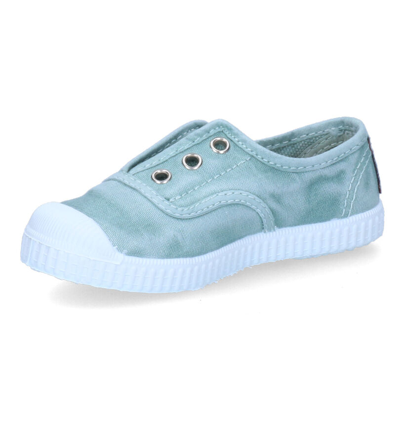 Cienta Slip-ons en Bleu pour filles, garçons (339773) - pour semelles orthopédiques