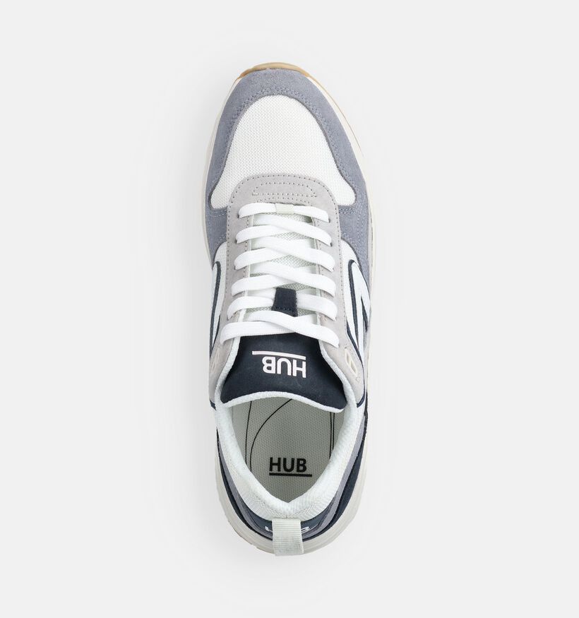 Hub Glide Witte Sneakers voor heren (369581) - geschikt voor steunzolen