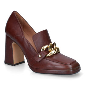 Lodi Lin2013 Escarpins en Cognac en cuir (317254)
