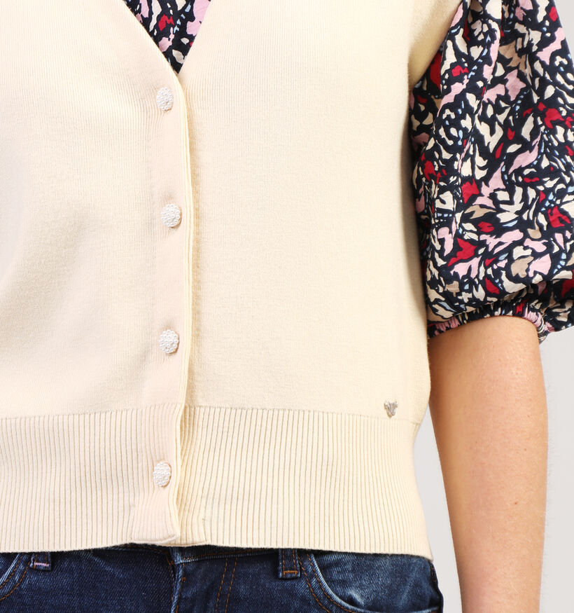 Orfeo Molla Cardigan en Écru pour femmes (356170)