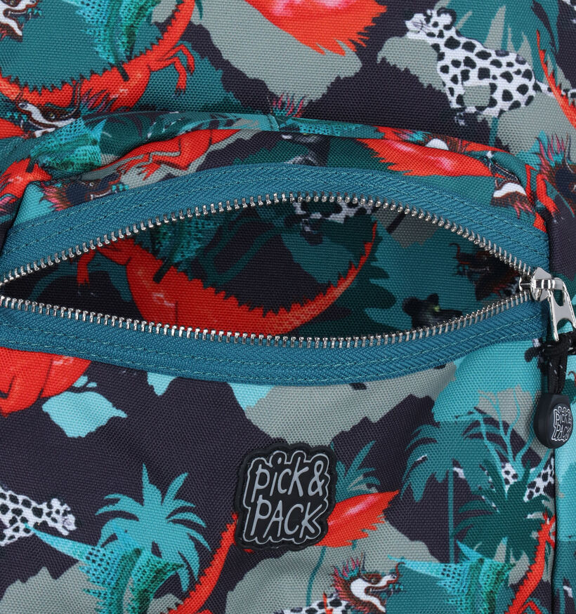 Pick & Pack Forest Dragon Sac à dos en Bleu en simili cuir (312382)