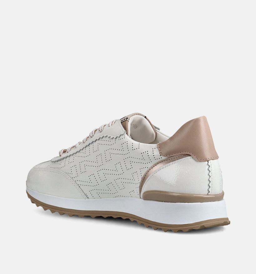 Nathan-Baume Baskets habill&eacute;es en Blanc pour femmes (372234) - pour semelles orthop&eacute;diques