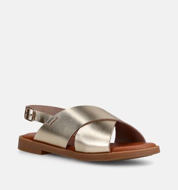 Milo & Mila Sandalen Oranje/Goud/Cognac/Bruin/Rose gold