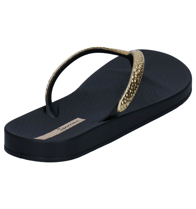 Ipanema Anatomic Zwarte Teenslippers in kunststof (286461)