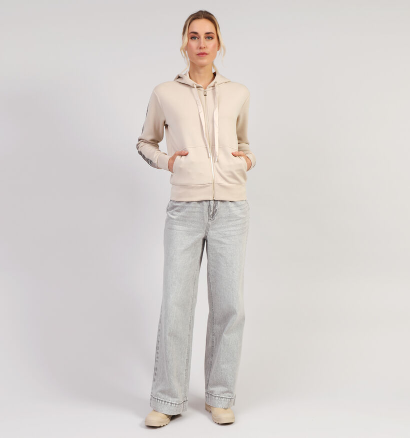 Guess Beige Sweatvest met kap voor dames (352981)