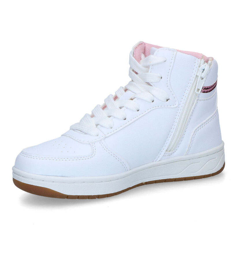 CEMI Witte Hoge sneakers voor jongens, meisjes (330919)