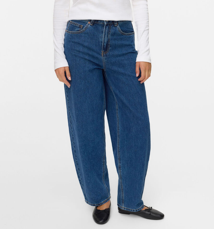 Vero Moda Billie Barrel Jeans en Bleu pour femmes (364511)