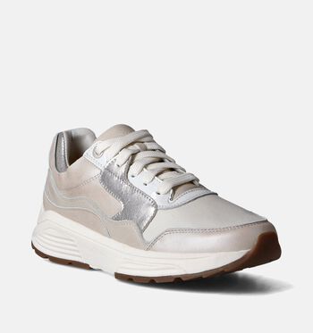 Xsensible Stretchwalker Sneakers Zwart/Beige/Bordeaux