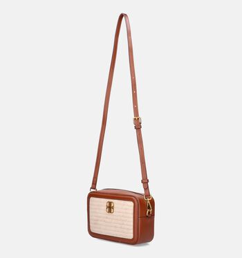 Laurent David Crossbody tassen Cognac
