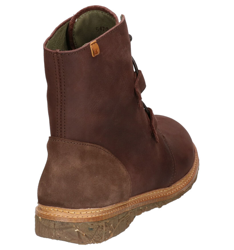 El Naturalista Angkor Bruine Boots in leer (259450)