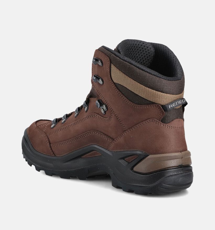LOWA Renegade GTX Mid Bruine Wandelschoenen voor heren (374307) - geschikt voor steunzolen