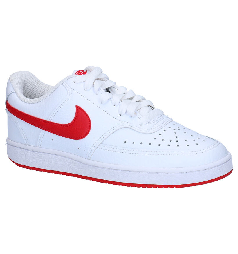 Nike Court Vision Low Witte Sneakers voor dames (347839)