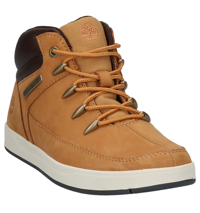 Timberland Davis Square Hiker Bottines Naturelle en nubuck (277734)